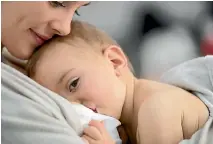 ?? 123RF ?? Breast feeding is a key factor in helping children grow up to be healthy weight adults.