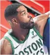  ?? CHRIS SCHWEGLER GETTY IMAGES ?? Canadian Tristan Thompson was added to the Boston Celtics’ COVID- 19 list.