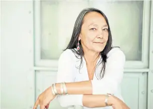  ??  ?? Tantoo Cardinal is the first actor to win the Technicolo­r Clyde Gilmour Award.