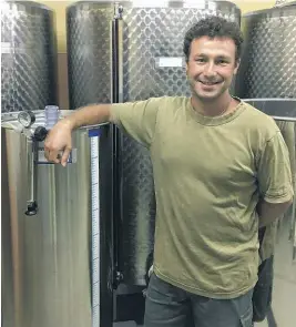  ??  ?? Fabio Zanini: ‘In cantina come nella vigna, c’è sempre da fare’