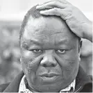  ??  ?? Mr Morgan Tsvangirai