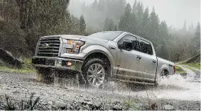  ?? SUPPLIED ?? The 2017 Ford F-150 is a favourite for hard-working Canadians.