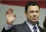  ?? THE ASSOCIATED PRESS ?? U.S. Rep. Jason Chaffetz waves after addressing the Utah GOP Convention Saturday, May 20, 2017, in Sandy, Utah.