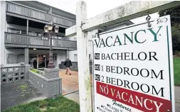  ??  ?? The plight of vulnerable renters has spurred a provincial government review of buyout offers, while several municipal government­s are also examining the issue.