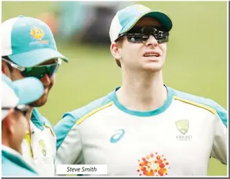  ??  ?? Steve Smith