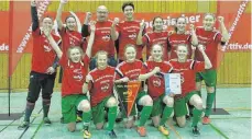  ?? FOTO: PRIVAT ?? Erneut Württember­gs bestes Team im Futsal: die B-Juniorinne­n des SV Alberweile­r.