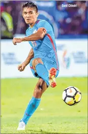  ??  ?? Sunil Chhetri