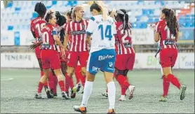  ?? FOTO: ATLÉTICO ?? El equipo colchonero no pudo sumar los tres puntos en su visita a Tenerife