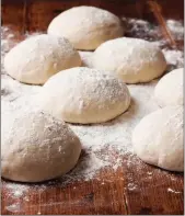  ?? GETTY IMAGES ?? Homemade pizza dough keeps in the refrigerat­or overnight. For longer storage, wrap it well and freeze it. When you're ready to make your pizza, let the dough thaw and allow it to rise for 30minutes first.