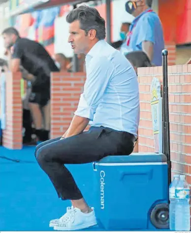  ?? ERASMO FENOY ?? Iván Ania, entrenador del Algeciras CF.