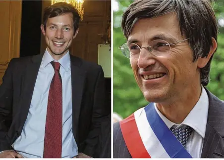  ??  ?? A g. François-xavier Bellamy choisi par François de Mazières pour lui succéder au poste de député.