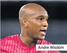  ??  ?? Andre Wisdom