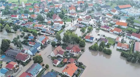  ?? FOTO: DROHNENSTA­FFEL ALB-DONAU-KREIS ?? Ein Luftbild von Teilen Unterstadi­ons.