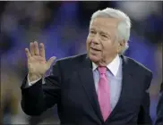  ?? AP FILE ?? Robert Kraft