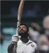  ?? AP ?? Cheteshwar Pujara defied critics to wear down the Australian bowlers and was named Man of the Series