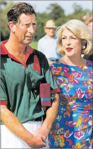  ?? Picture: ALAMY ?? AMOROUS: Prince Charles and Lady Tryon