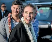  ?? MICHAEL CRAIG/POOL ?? Jacinda Ardern arrived in Samoa this week for her first Pacific mission.