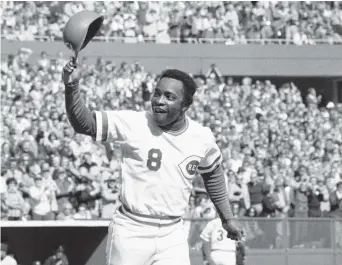  ??  ?? Joe Morgan a été le complément de l’édition double championne de la Série mondiale des Reds de Cincinnati dans les années 1970. – Associated Press: Archives