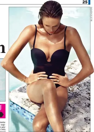  ??  ?? Macpherson proves that she’s still The Body at 51 in these stunning photograph­s from today’s Mail on Sunday You magazine