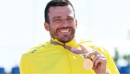  ??  ?? Champions: Paralympic legend Kurt Fearnley will anchor Channel 7’s coverage of the Paralympic Games alongside Annabelle Williams.