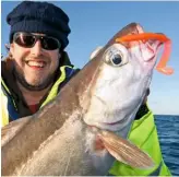  ??  ?? Traditiona­l sandeel-type lures are very effective for catching winter pollack