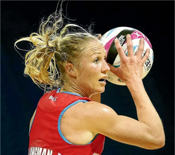  ?? PHOTO: PHOTOSPORT ?? Silver Ferns midcourter Laura Langman says her move to play for the NSW Swifts has been inspiring and motivating.