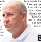  ??  ?? Accrington Stanley boss John Coleman