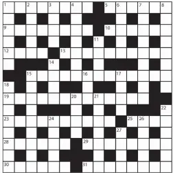  ?? PRIZES of £20 will be awarded to the senders of the first three correct solutions checked. Solutions to: Daily Mail Prize Crossword No. 15,701, PO BOX 3451, Norwich, NR7 7NR. Entries may be submitted by second-class post. Envelopes must be postmarked no l ??