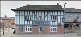  ??  ?? ■
The White Horse pub in Quorn. Photo by Google Maps