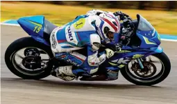  ??  ?? Joseph Mathew won both Gixxer Cup races over the weekend