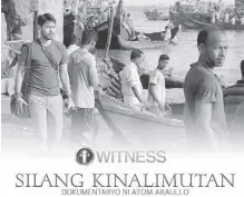  ??  ?? I-Witness’ episode, Silang Kinalimuta­n, won a Gold Camera Award in the Social Issues category