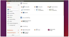  ??  ?? Use CompizConf­igSettings­Manager to tweak aspects of Unity.