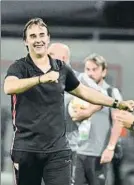  ?? FOTO: AP ?? Lopetegui, tras sellar el pase