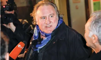  ?? ?? Gérard Depardieu at the Berlin premiere of The Taste of Small Things in January. Photograph: Action Press/Rex/Shuttersto­ck