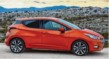  ?? Foto: Nissan ?? Gut und günstig: der Nissan Micra, der schon für knapp 13 000 Euro zu haben ist. Soll er allerdings so flott aussehen wie auf dem Bild, muss man freilich etwas mehr ausgeben.