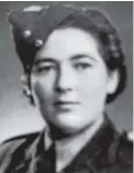  ??  ?? Ngaire Gibbons signed up for the Women’s Auxiliary Army Corps as a 20-year-old in 1942.
