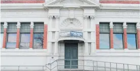  ??  ?? Dannevirke’s heritage building the Carnegie Centre.