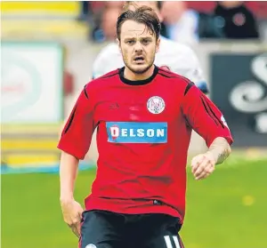  ?? Picture: SNS. ?? Ally Love returns for Brechin’s match against St Mirren.