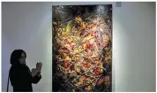  ??  ?? Iranian artist Mehdi Ziraki is holding a painting exhibition titled ‘Standing Horizons’ at Tehran’s Sayeh Gallery until March 6, 2019. HATEF Hosseini/honaronlin­e.ir