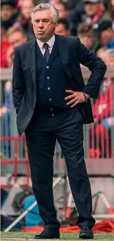  ?? EPA ?? Carlo Ancelotti, 58 anni, è sotto contratto con il Bayern Monaco fino al 30 giugno 2018