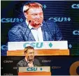  ?? Foto: Merk ?? War am Mittwochab­end im Augsburger Land: Ministerpr­äsident Söder warb in Schwabmünc­hen für die CSU.