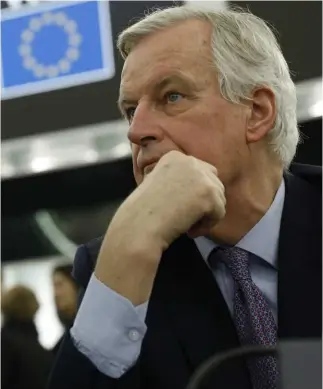  ?? KEYSTONE ?? Barnier detta le condizioni