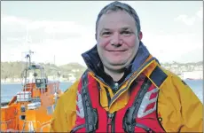  ??  ?? Oban RNLI coxswain Richard Johnson is leaving.