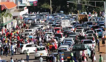  ?? ?? Zimbabwe’s road traffic rule book, The Highway Code, must incorporat­e road traffic congestion management as taught content