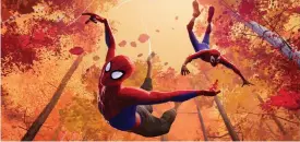  ?? FOTO: TT-SONY PICTURES ANIMATION ?? ■ Peter Parker och Miles Morales i Spider-Man: Across the Spider-Verse från 2018.