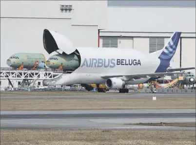  ?? EE ?? Airbus Beluga, uno de los modelos con los que trabaja Aernnova.