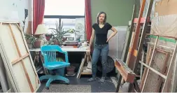  ??  ?? Dorota Dziong is among 20 artists facing eviction from a building on Paton Road. Without government support, it will be sold to yet another developer wanting to build more condos, Leena Raudvee writes. “Is this what we need in the city?”