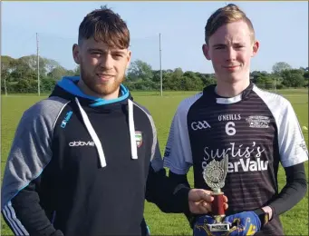  ??  ?? Fionn Lucey, Tubbercurr­y GAA, who won the Sligo U14 Féile skills final in Scarden. Best of luck to Fionn in the All-Ireland finals competitio­n. Fionn Lucey wins U14 Féile skills