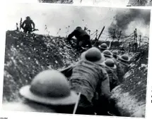  ?? PHOTO SUPPLIED ?? Knowledge of the horror inside World War I trenches drove Sassoon’s poem.