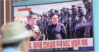  ?? LEE JIN MAN, AP ?? Under leader Kim Jong Un, North Korea has accelerate­d the developmen­t of nuclear weapons. The country’s goal is to have weapons that could reach the U.S. mainland.